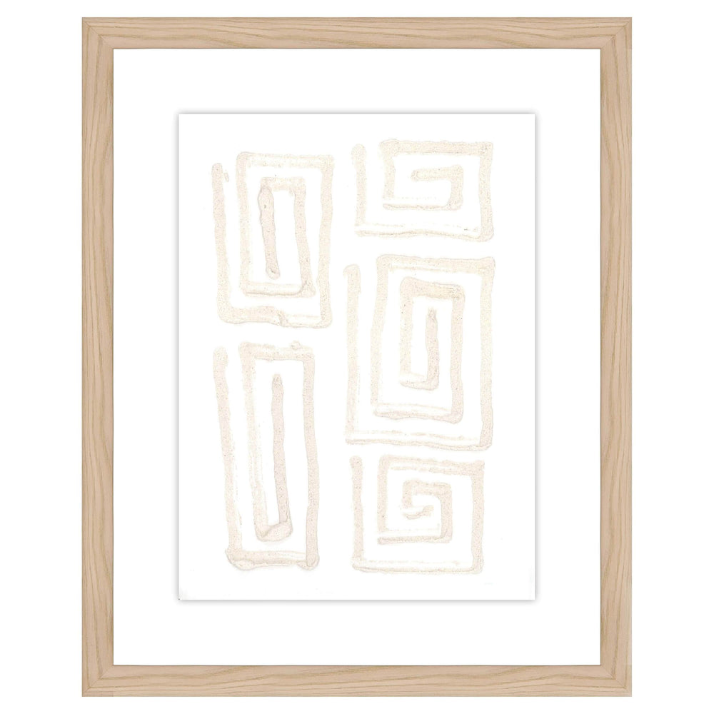 White Shadow VIII Framed-Accessories Artwork-High Fashion Home