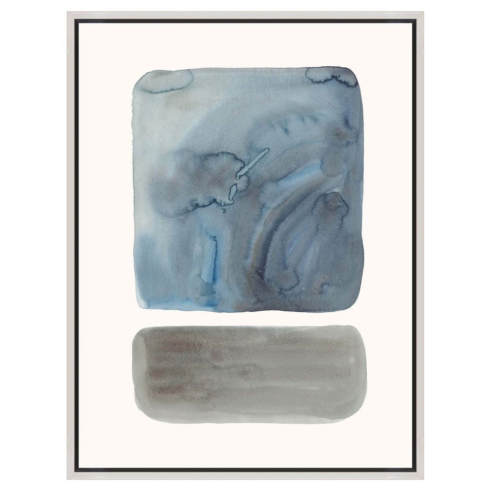 Blue Bloom V Framed-Accessories Artwork-High Fashion Home