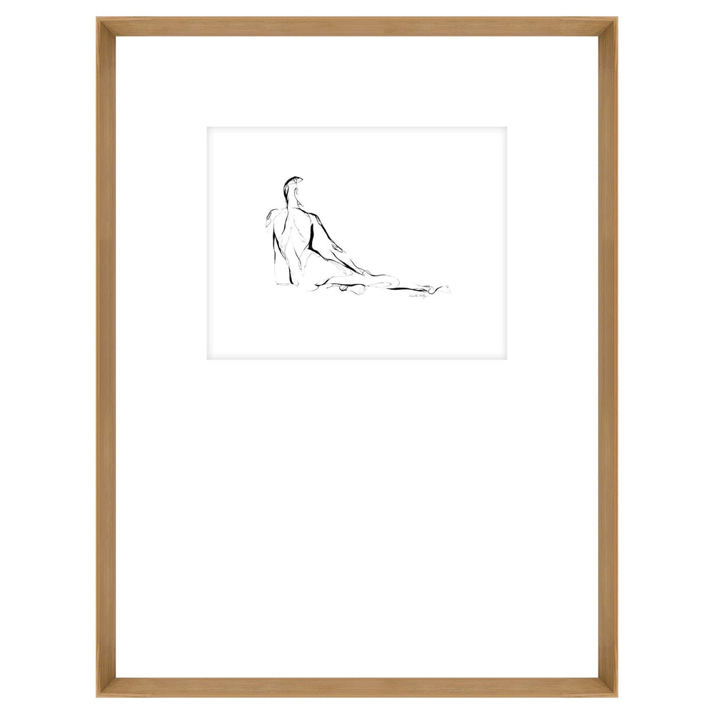 Figure Drawing III Framed - Accessories Artwork - High Fashion Home