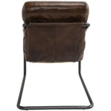 Jackson Leather Chair, Brown-Furniture - Chairs-High Fashion Home