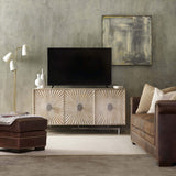 Edlow Entertainment Console, Whitewash-Furniture - Storage-High Fashion Home