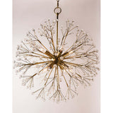 Dunkirk 8 Light Chandelier, Aged Brass - Lighting - High Fashion Home