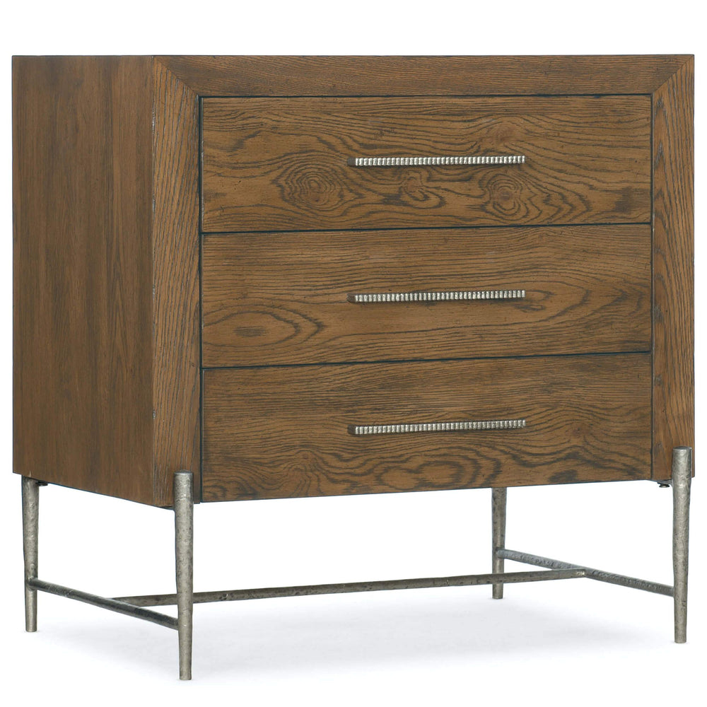 Chapman 3 Drawer Nightstand-Furniture - Bedroom-High Fashion Home