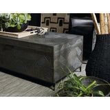 Commerce & Market Carved Chest Cocktail Table-Furniture - Accent Tables-High Fashion Home