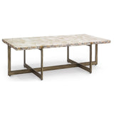 Durham Fossilized Clam Coffee Table - Modern Furniture - Coffee Tables - High Fashion Home