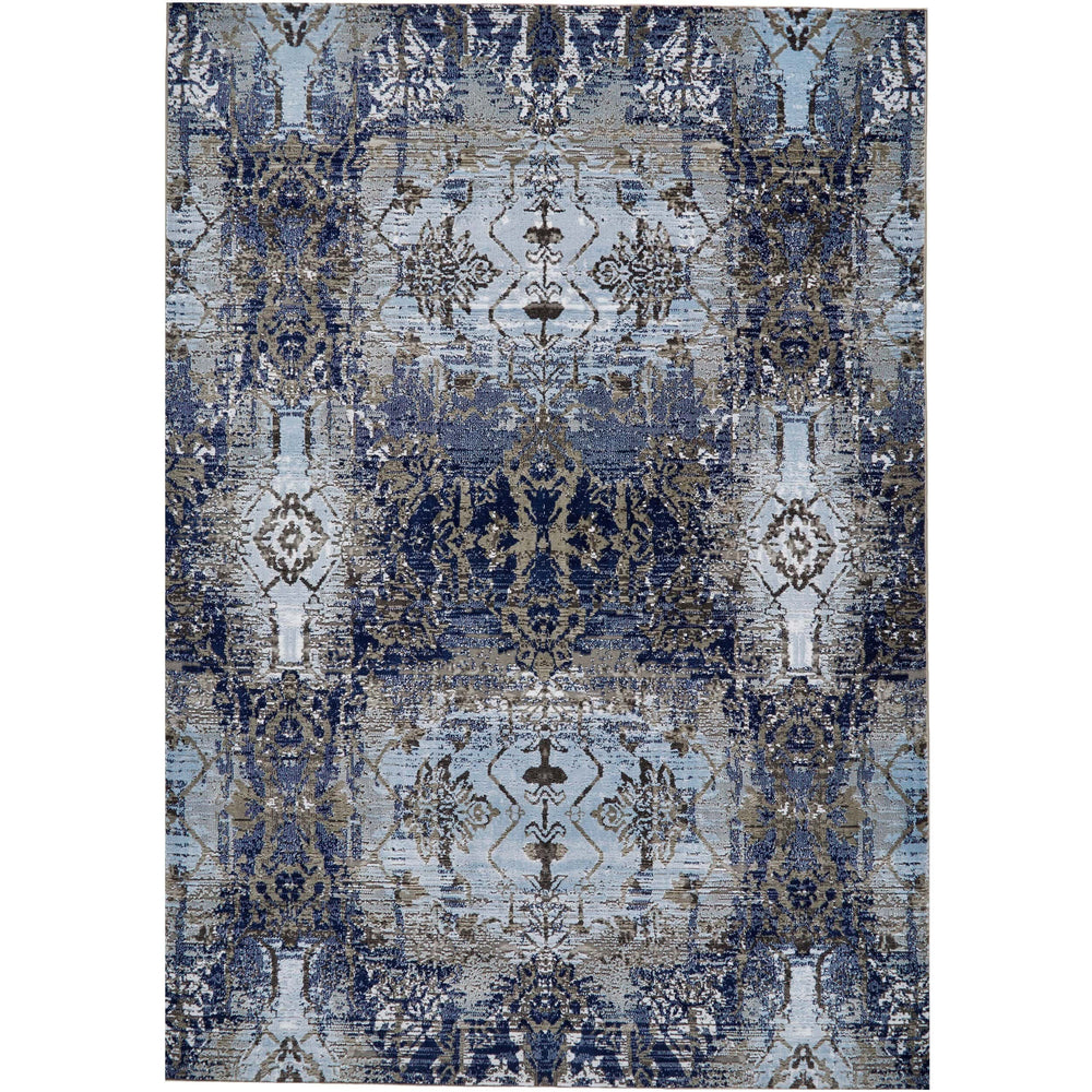 Feizy Rug Gaspar 3834F, Light Blue/Sterling - Rugs1 - High Fashion Home