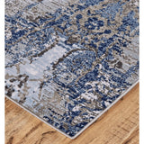 Feizy Rug Gaspar 3834F, Light Blue/Sterling - Rugs1 - High Fashion Home