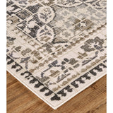 Feizy Rug Kano 3874F, Gray/Ivory - Rugs1 - High Fashion Home