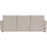 Kaya Power Motion Leather Sofa, 330-100-Furniture - Sofas-High Fashion Home