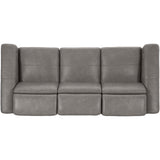 Lioni Leather Sofa, 330-010-Furniture - Sofas-High Fashion Home