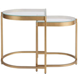 Editorial End Table-Furniture - Accent Tables-High Fashion Home