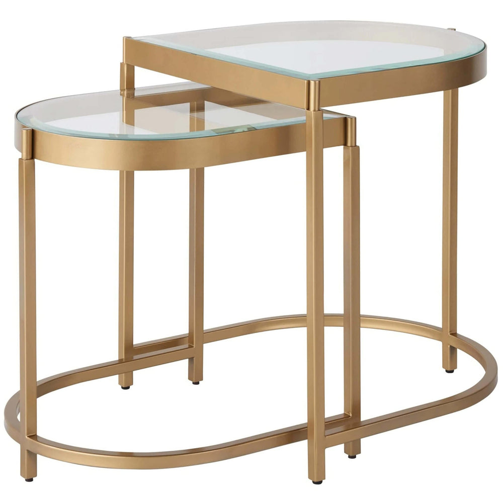 Editorial End Table-Furniture - Accent Tables-High Fashion Home