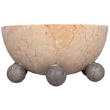 Bala Marble Bowl-Accessories-High Fashion Home