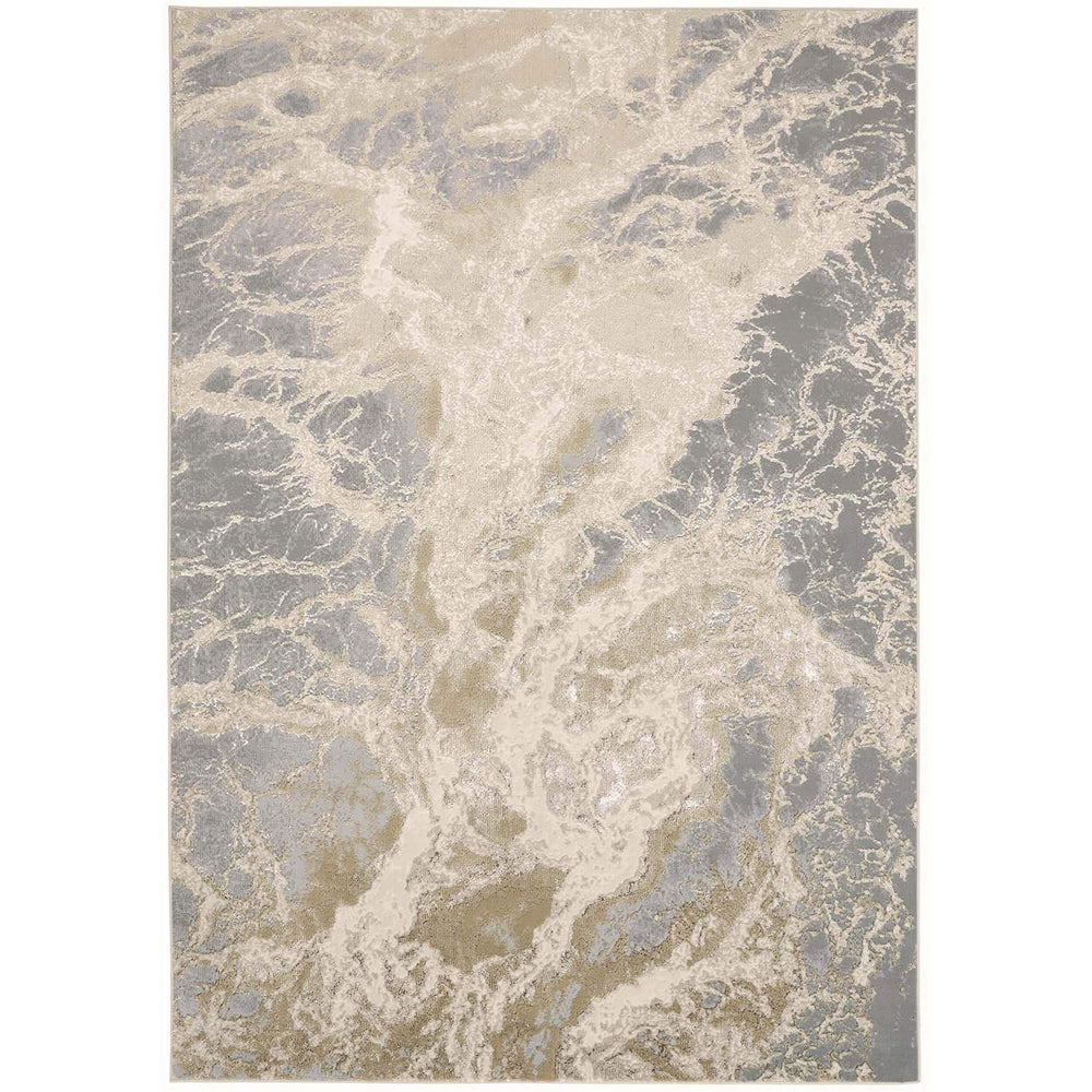 Feizy Rug Aura 3563F, Beige/Gray