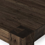 Abaso Coffee Table, Ebony Rustic-Furniture - Accent Tables-High Fashion Home