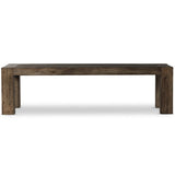 Abaso Dining Table, Ebony Rustic-Furniture - Dining-High Fashion Home