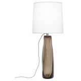 Albion Table Lamp, Off-White Linen Shade-Accessories-High Fashion Home