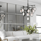 Alexo Square Mirror, Black-Accessories-High Fashion Home