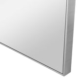 Alexo Square Mirror, Silver-Accessories-High Fashion Home