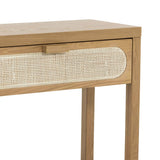 Allegra Console Table, Honey Oak-Furniture - Accent Tables-High Fashion Home