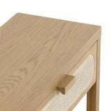 Allegra Console Table, Honey Oak-Furniture - Accent Tables-High Fashion Home