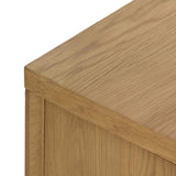 Allegra Console Table, Honey Oak-Furniture - Accent Tables-High Fashion Home