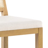 Allegra Counter Stool, Honey Oak-Furniture - Dining-High Fashion Home