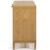 Allegra Sideboard, Honey Oak-Furniture - Storage-High Fashion Home