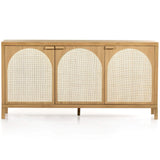 Allegra Sideboard, Honey Oak-Furniture - Storage-High Fashion Home