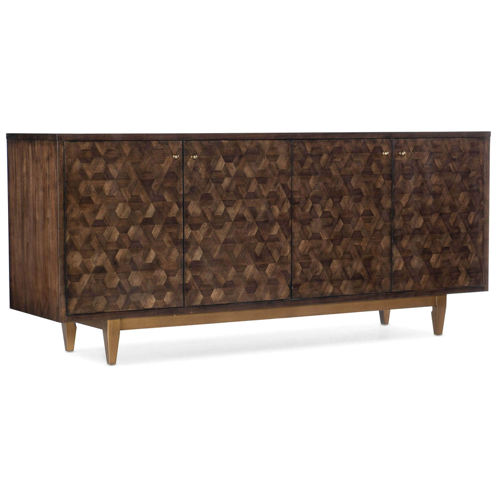 Alpine 4 Door Credenza - Furniture - Storage - High Fashion Home