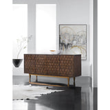 Alpine 4 Door Credenza - Furniture - Storage - High Fashion Home