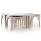 Amara Coffee Table w/Nesting Arch-Furniture - Accent Tables-High Fashion Home