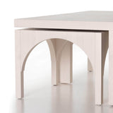 Amara Coffee Table w/Nesting Arch-Furniture - Accent Tables-High Fashion Home