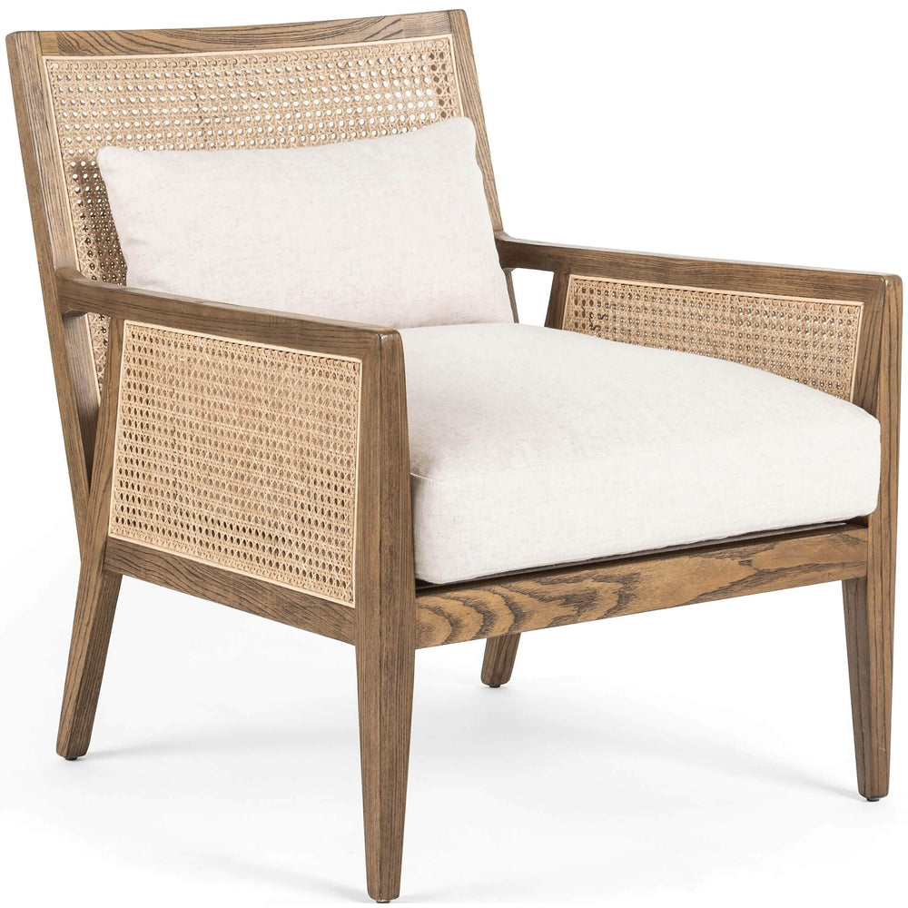 Antonia Cane Chair, Toasted Nettlewood-Furniture - Chairs-High Fashion Home