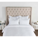 Arcadia Sham, White-Accessories-High Fashion Home