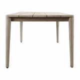 Aria Outdoor Dining Table, Gray