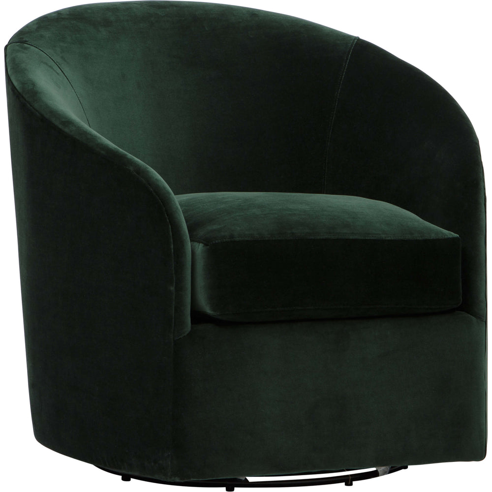 Arlo Swivel Chair, Vance Forest-Furniture - Chairs-High Fashion Home