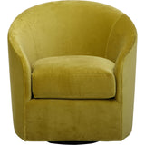 Arlo Swivel Chair, Vance Wasabi