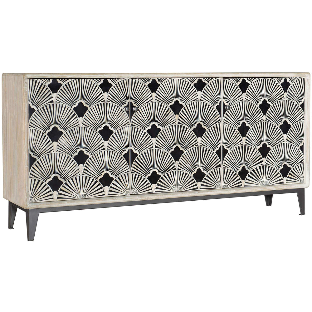 Audra Entertainment Console-Furniture - Storage-High Fashion Home