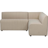 Augustine Banquette, Capri Oatmeal-High Fashion Home