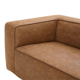 Aurora Sofa, Brown-Furniture - Sofas-High Fashion Home