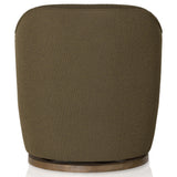 Aurora Swivel Chair, Fiqa Boucle Olive