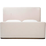 Avery Bed, Ivory Cloud - Modern Furniture - Beds - High Fashion Home