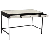 Tisbury Desk, Gunmetal-Furniture - Office-High Fashion Home