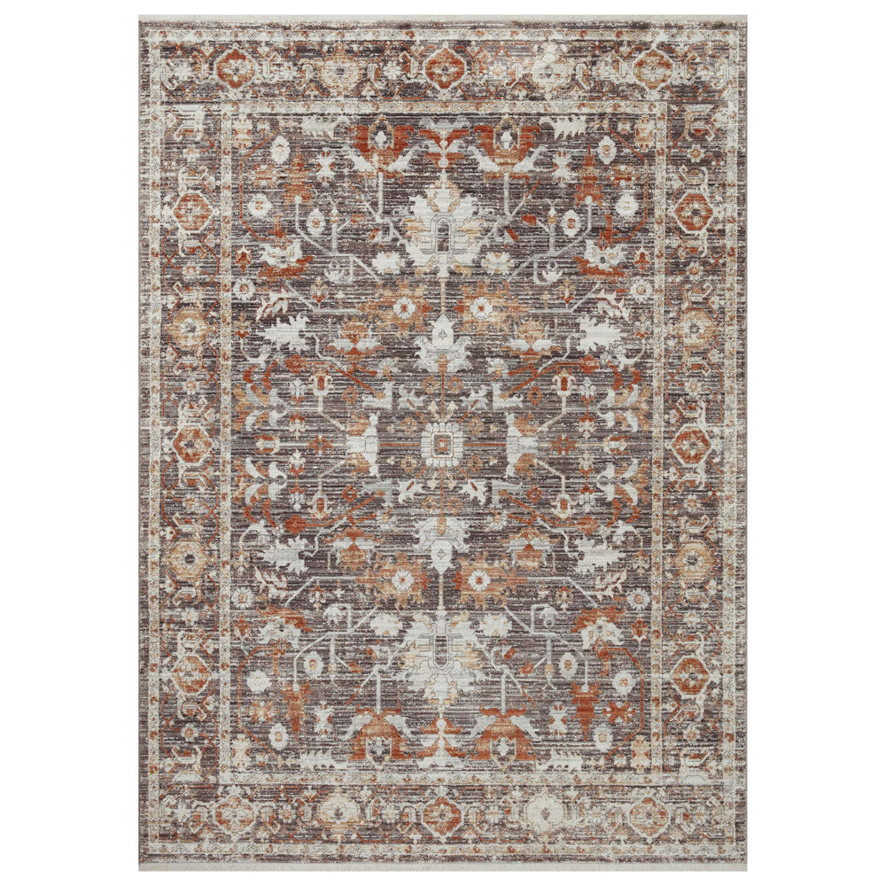 Loloi Rug Bonney BNY-07, Charcoal/Spice