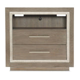 Balboa 2 Drawer Nightstand, Washed Gray