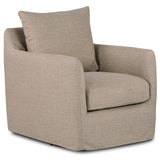 Banks Swivel Chair, Alcala Taupe