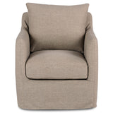 Banks Swivel Chair, Alcala Taupe