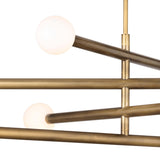 Beaubien Chandelier, Natural Brass-Lighting-High Fashion Home