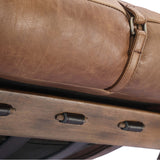 Bellos Leather Chair, Open Road Brown